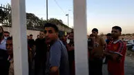 سرگردانی هواداران فولاد پشت درب‌های بسته ورزشگاه شهر قدس