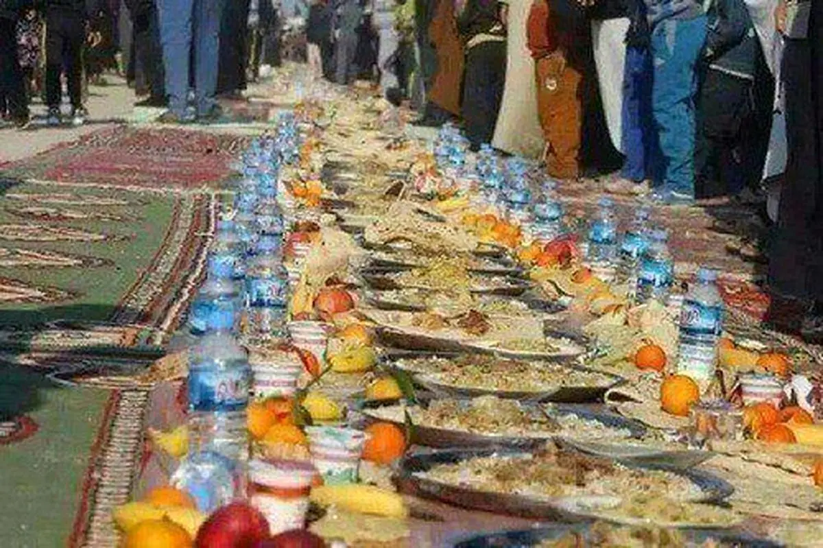 طولانی‌ترین سفره جهان برای زائران اربعین