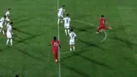 گل اول پرسپولیس به فولاد توسط علی علیپور