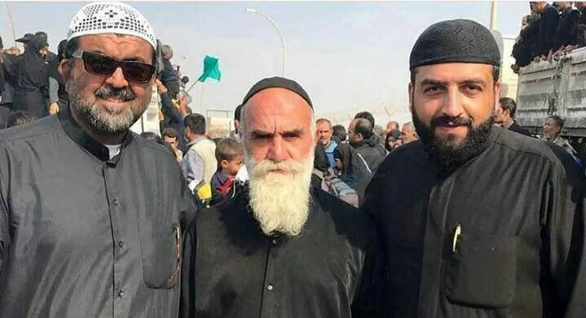 شباهت زائر حسینی به امام خمینی (ره)