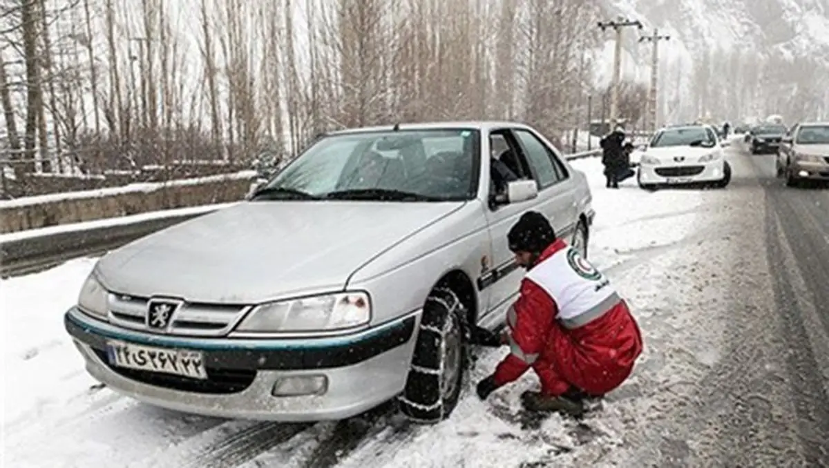 بارش برف در هفت استان کشور دردسر درست کرد