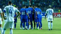 اخراج حمید بوحمدان بازیکن استقلال خوزستان برابر استقلال