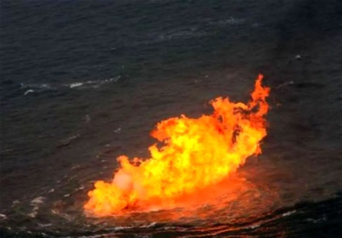 آخرین تصویر از نفت‌کش ایرانی پیش از غرق شدن