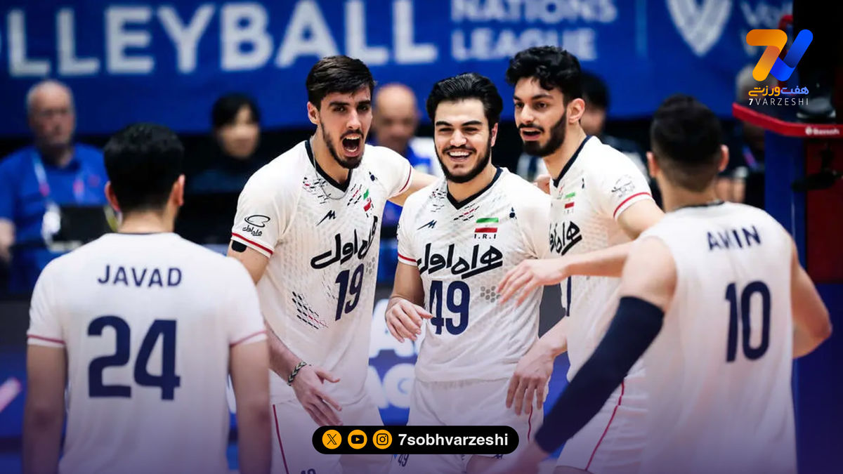 رده بندی مسابقات جهانی والیبال؛ ایران در رده هشتم