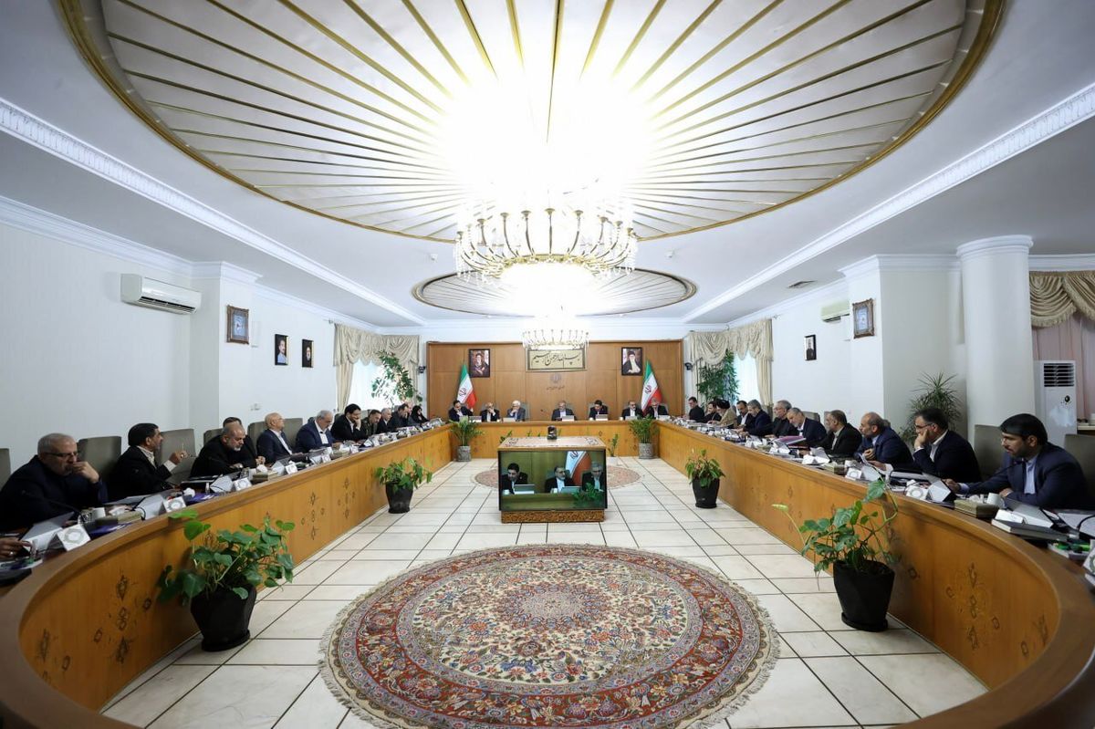 جلسه هیئت دولت به ریاست پزشکیان برگزار شد