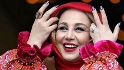 تصویری از میز شام پر زرق و برق بهنوش بختیاری
