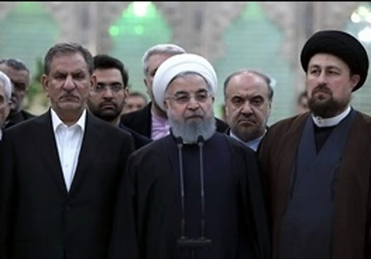 روحانی: هیچ‎کس نمی‎تواند مردم را از اعتراض باز دارد