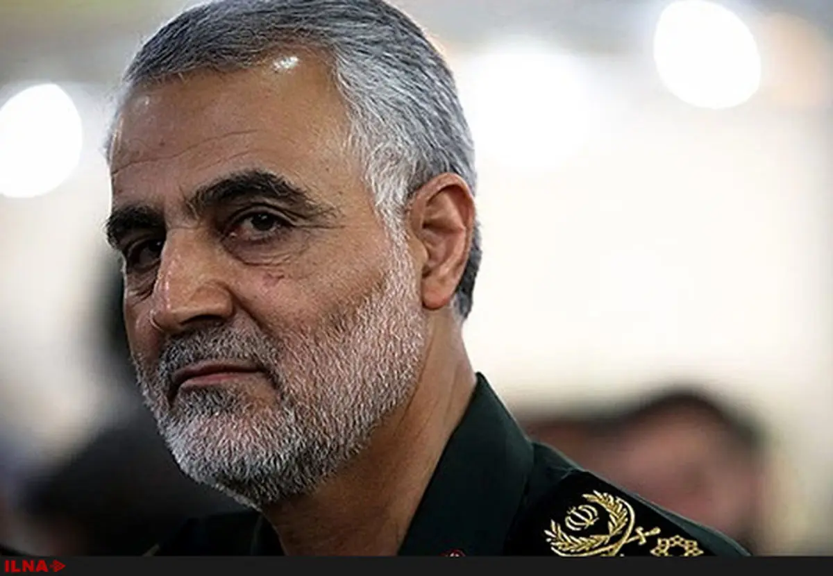 واکنش سردار سلیمانی به آتش زدن پرچم ایران