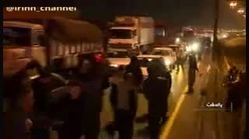 ویدیو هفت| واژگونی پل عابر پیاده با دو کشته در پاکدشت تهران
