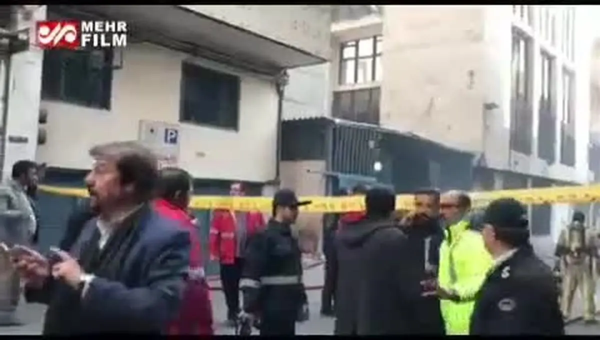 ویدیو هفت| نگرانی از تکرارحادثه پلاسکو؛ تخلیه خبرنگاران