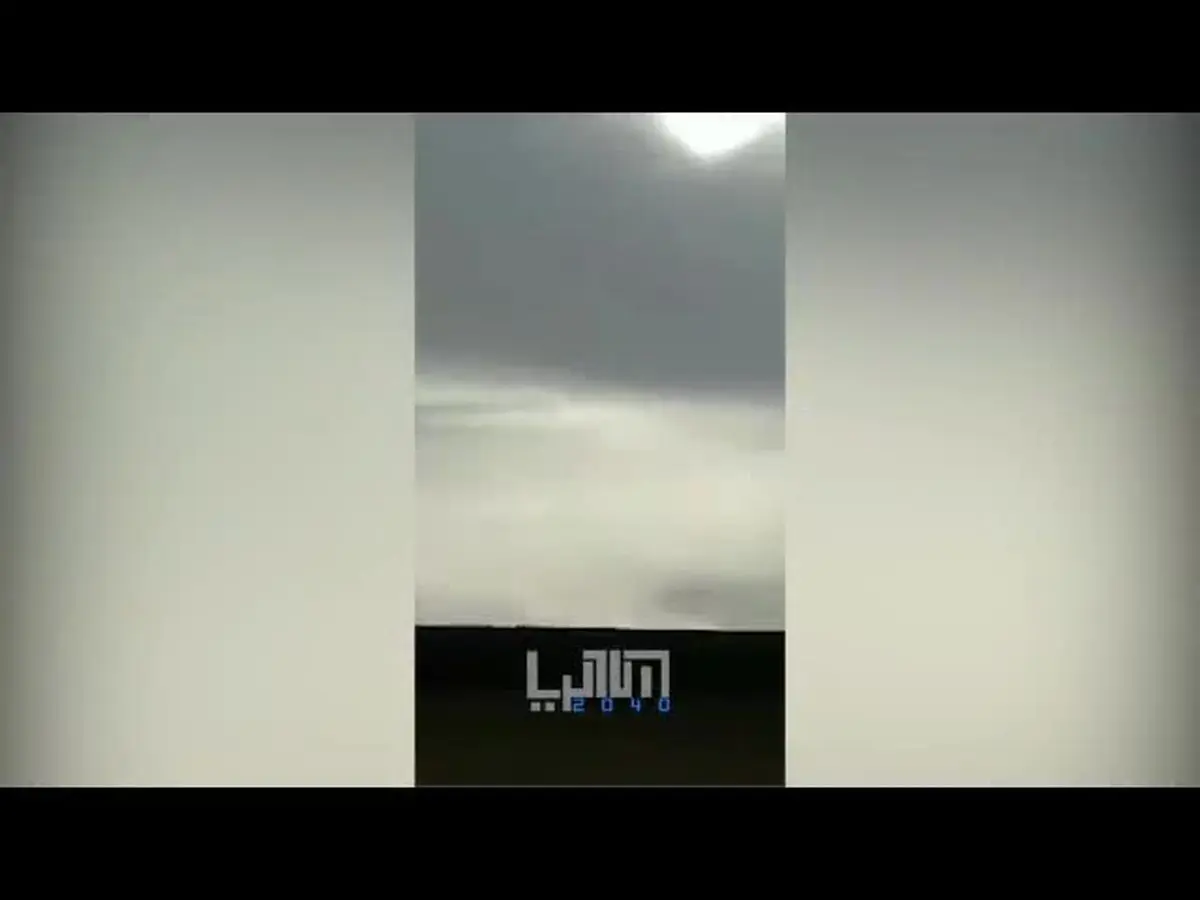 ویدیو هفت| لحظه اجکت خلبان اسراییلی اف ۱۶ که توسط ارتش سوریه ساقط شد