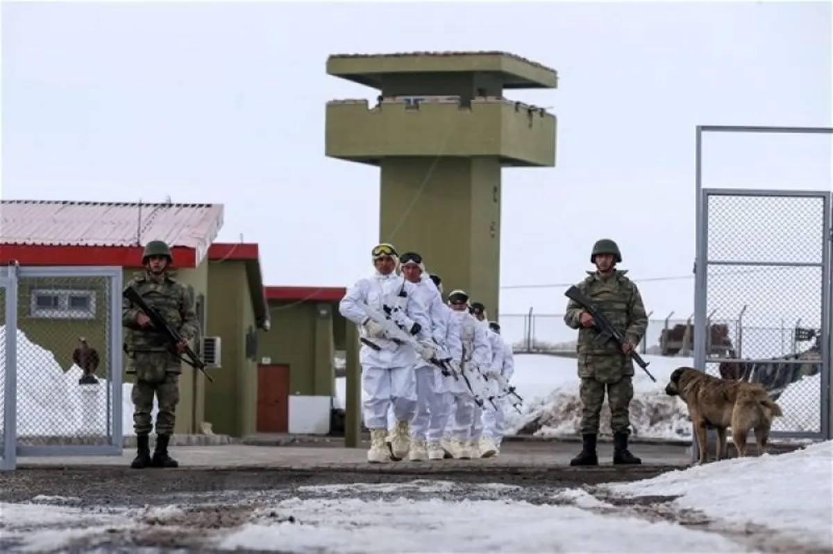 گشتزنی مرزبانان ترکیه در مرز با ایران
