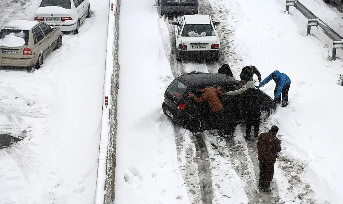 هواشناسی هشدار داد؛ موج دوم وقوع کولاک برف در کشور