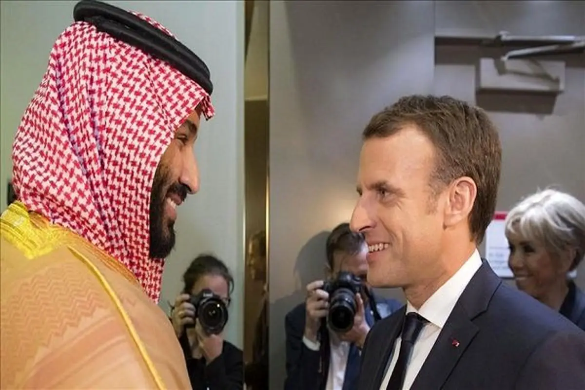 مشاجره ماکرون و بن سلمان بر سر ایران