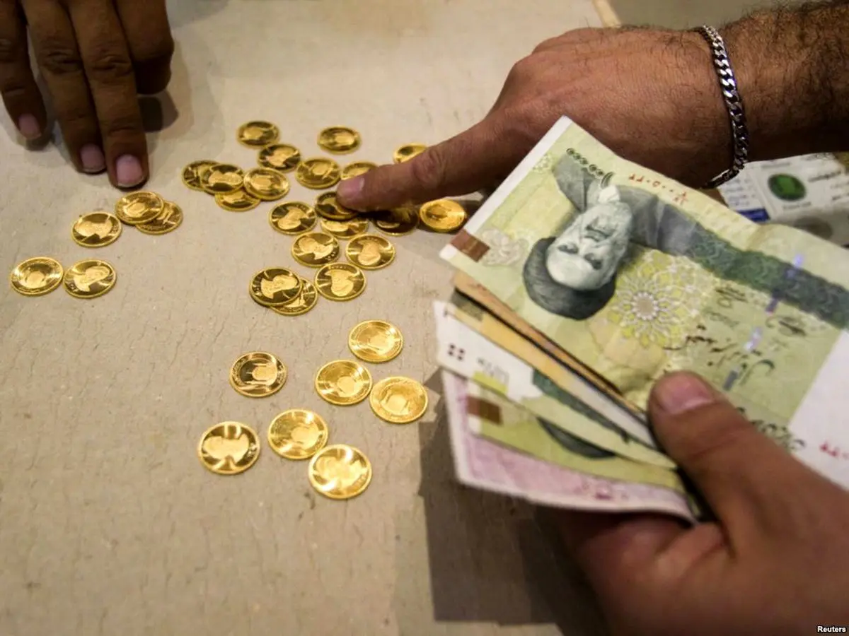 قیمت سکه ناگهان افتاد