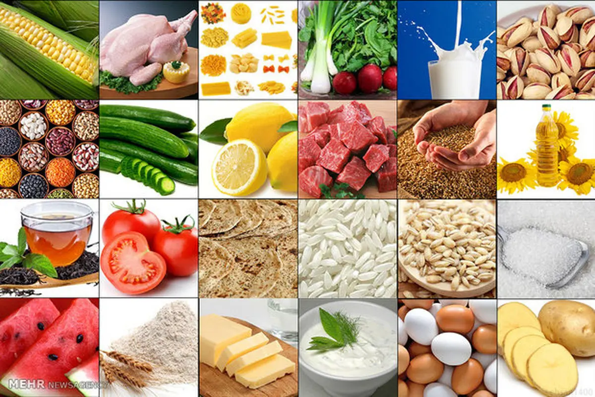 جزئیات تغییرات یکساله کالاهای اساسی