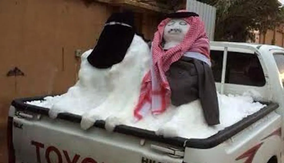 جنجالی شدن فتوای حرام بودن آدم برفی در عربستان