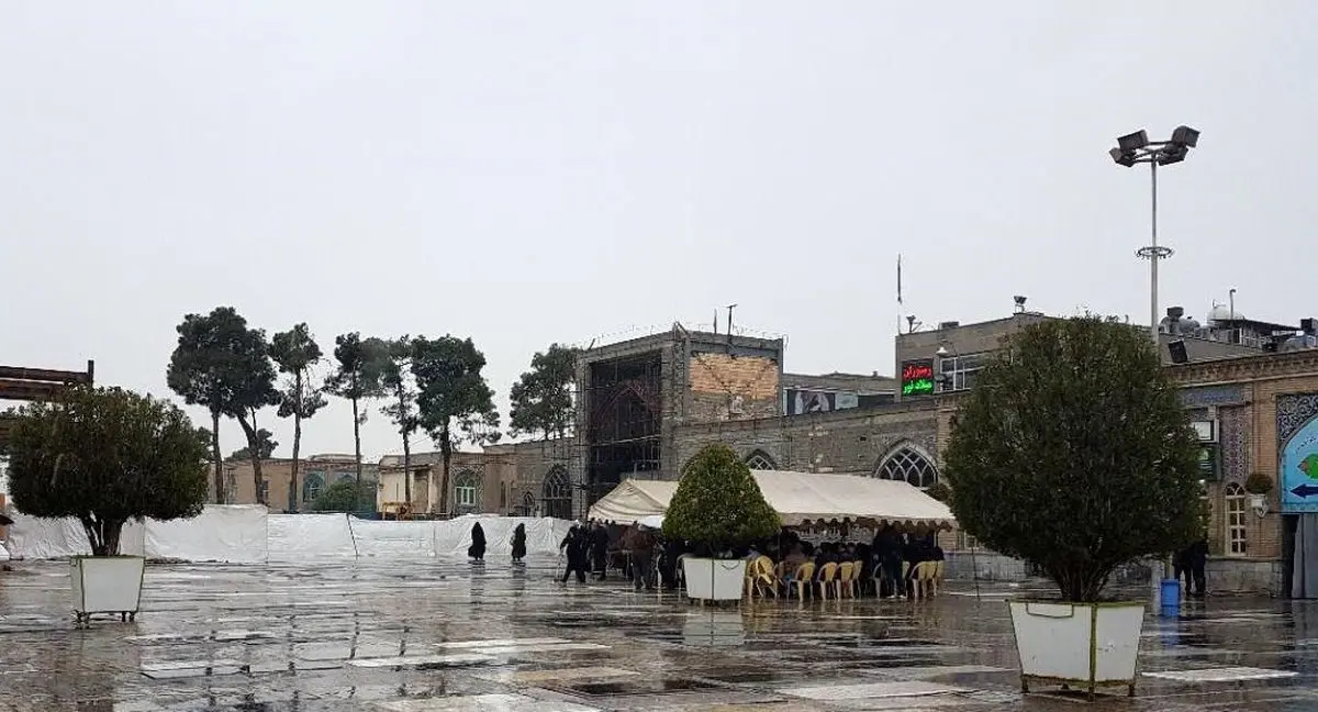 تصویر محلی که می‌گویند جنازه رضاشاه در آنجا کشف شده