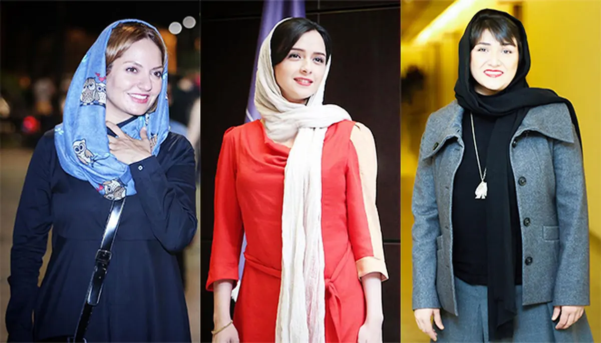 سلبریتی‌های زن ایرانی با تم اجتماعی