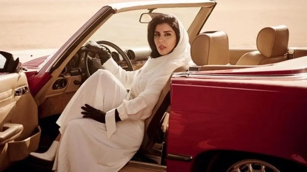 جنجال عکس دختر ملک عبدالله