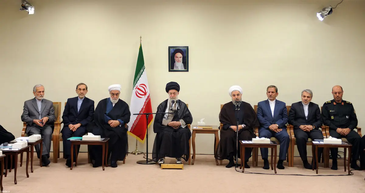 جلسه مهم رهبر انقلاب با اعضای دولت