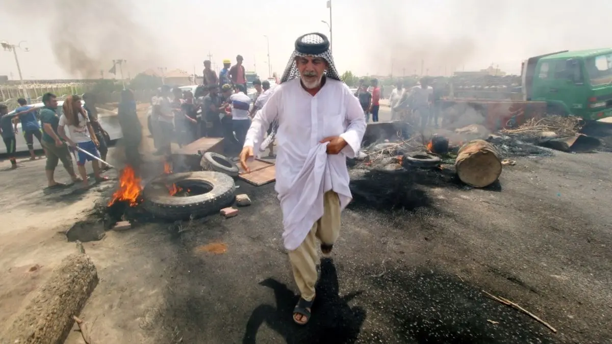 ناآرامی‌ها در عراق شدت گرفت؛ از حمله به استانداری نجف تا انسداد مرز کویت
