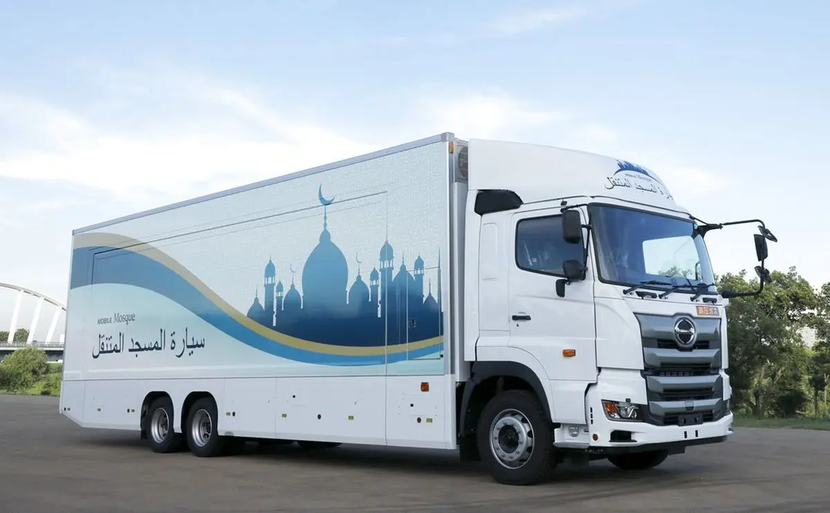 ژاپنی‌ها مسجد متحرک هم ساختند!
