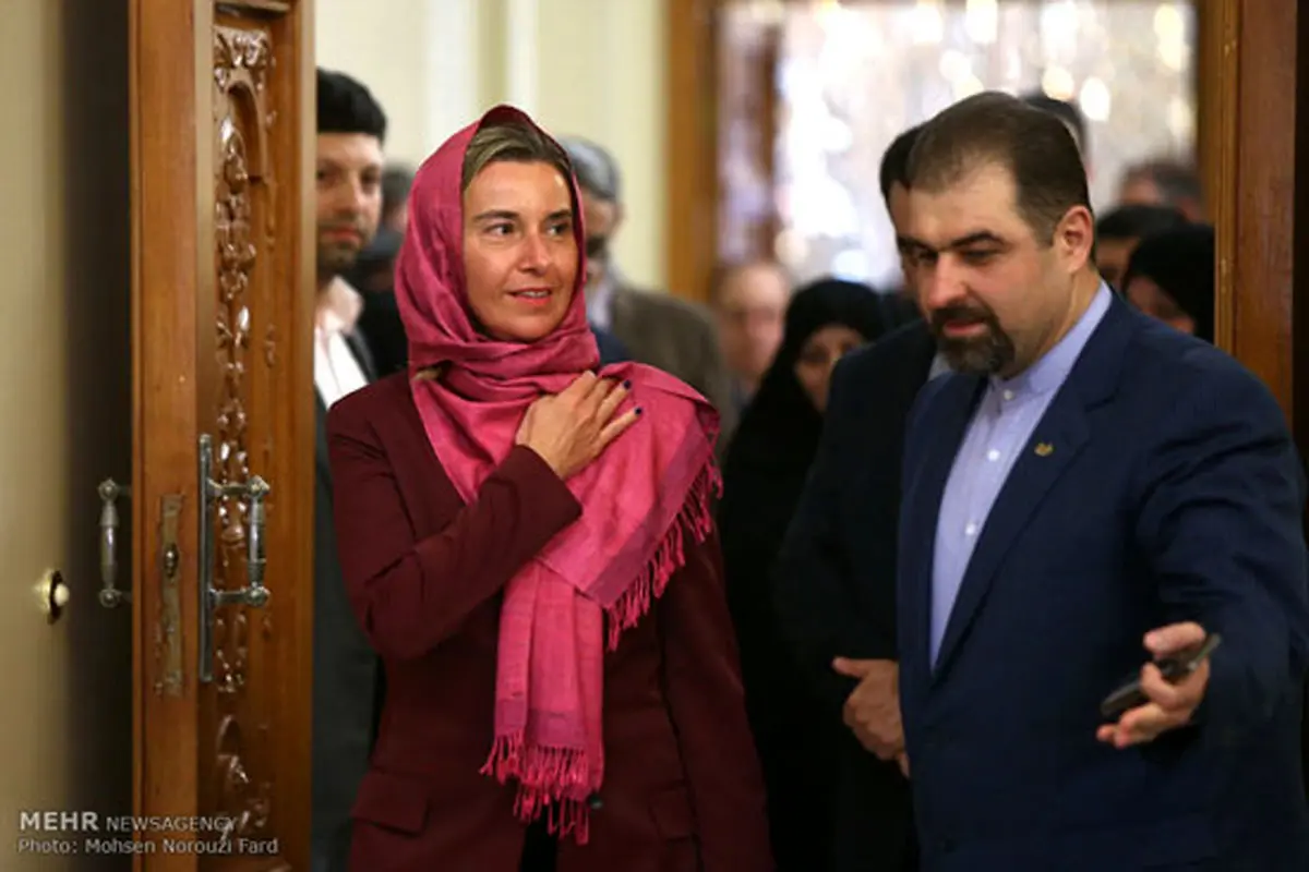 موگرینی: دنبال تعامل اقتصادی با ایران هستیم