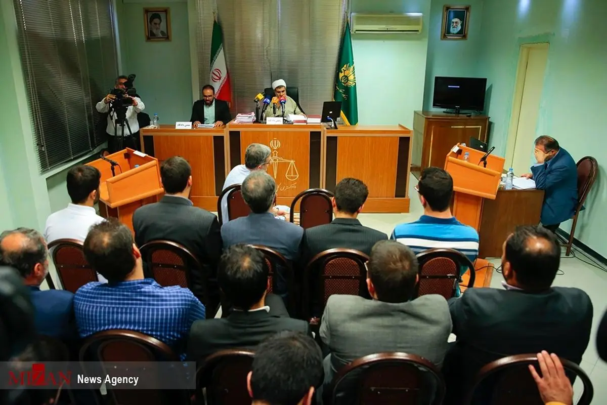 اولین جلسه رسیدگی به پرونده رئیس دفتر رئیس جمهور سابق برگزار شد+ عکس