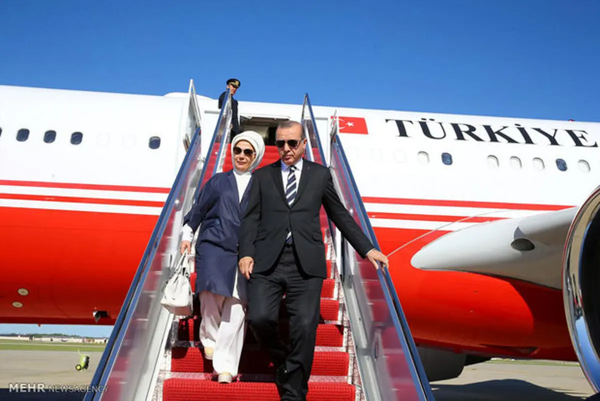 اردوغان به تهران رسید