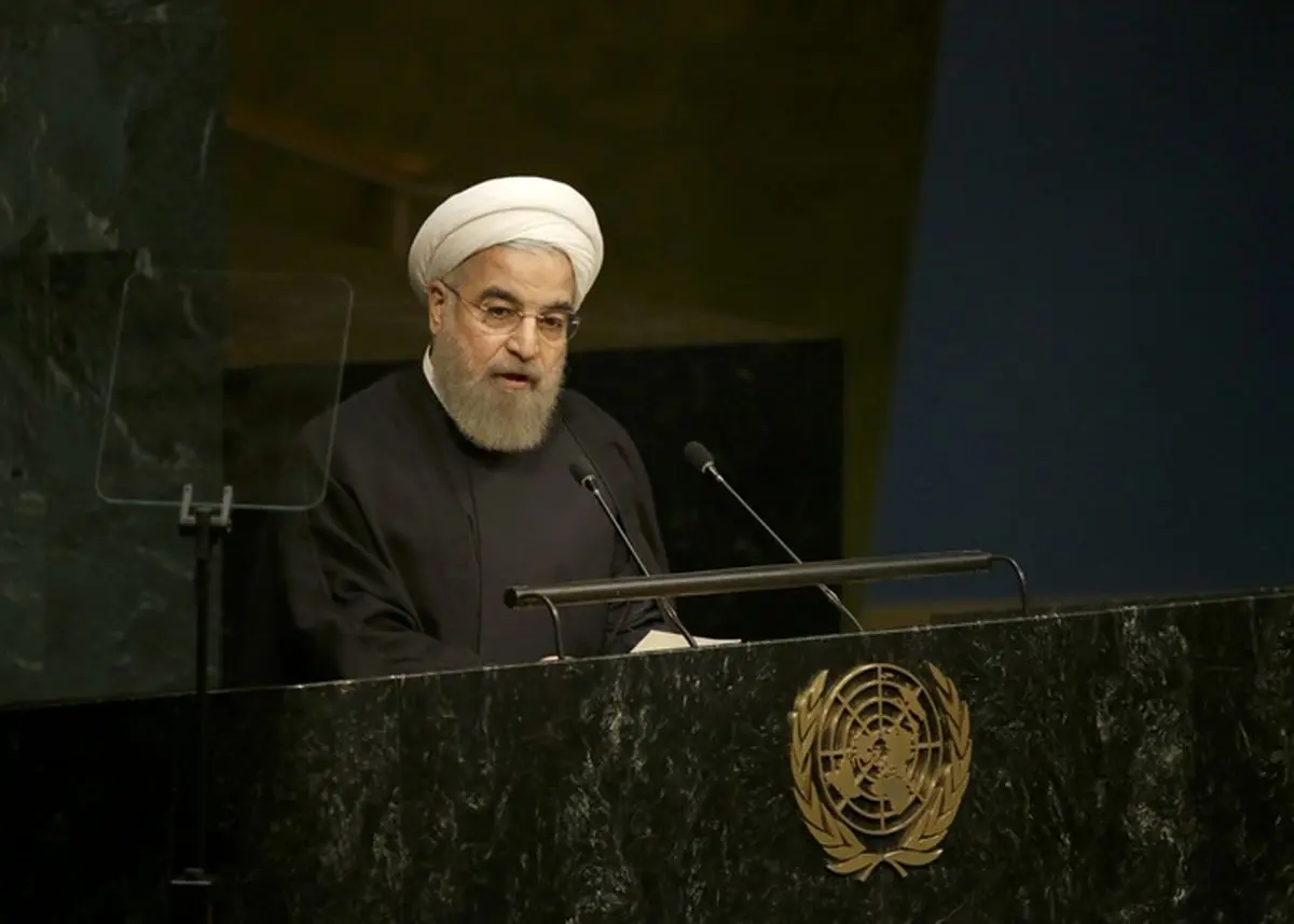 پخش زنده سخنرانی روحانی در سازمان ملل