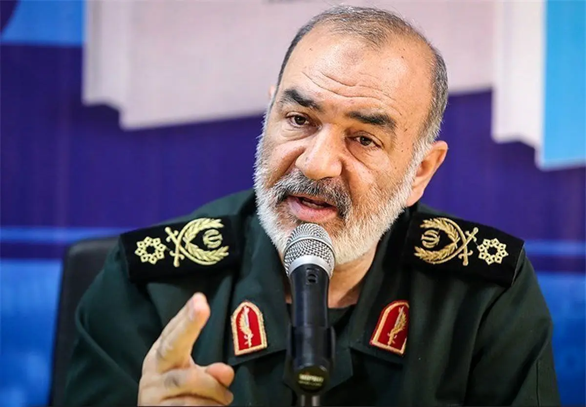توصیه سردار سلامی به نتانیاهو: شنا در مدیترانه را تمرین کن