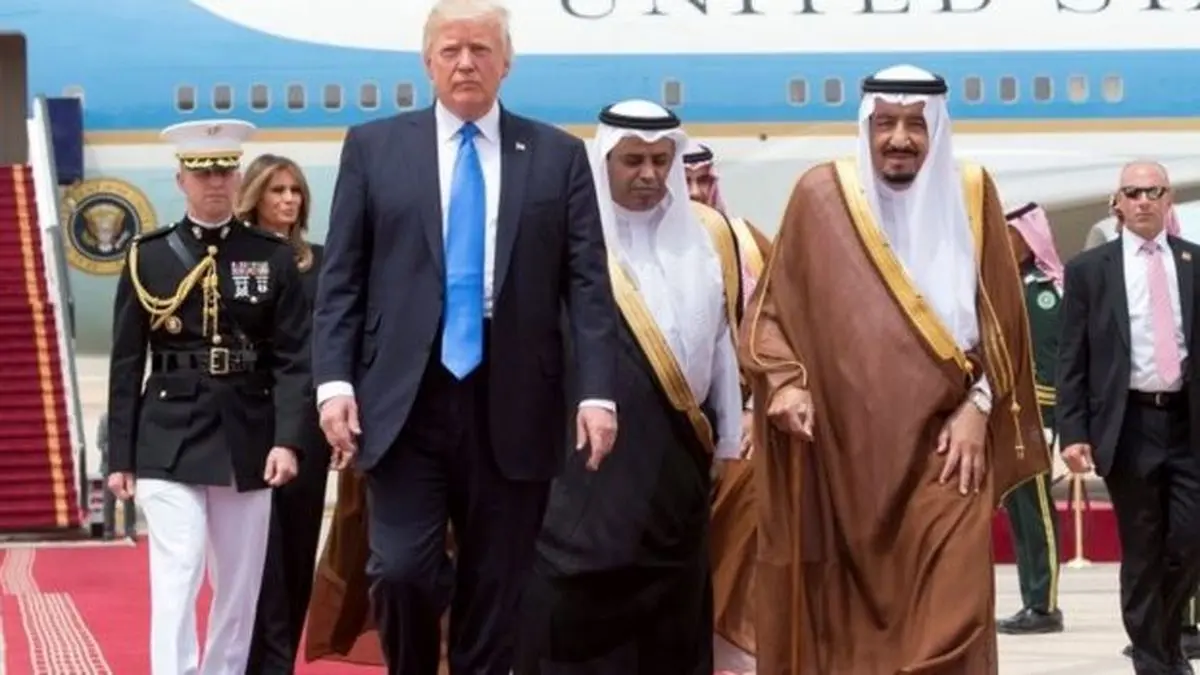 ترامپ: عربستان متحد ما علیه ایران است