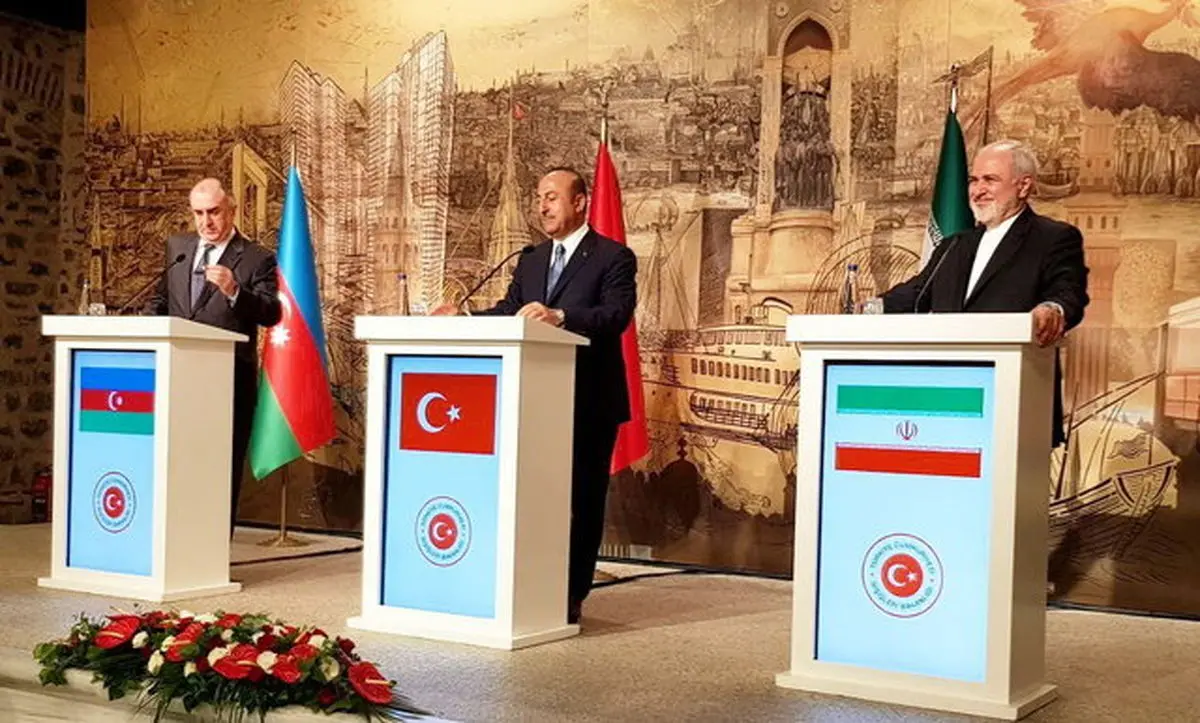 ظریف در کنفرانس خبری مشترک مطرح کرد: نشست سه جانبه بعدی در ایران