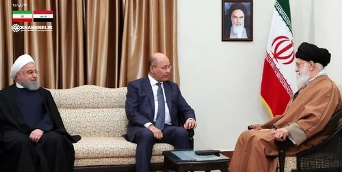 مقام معظم رهبری در دیدار رئیس جمهور عراق: کنار برادران عراقی خواهیم بود