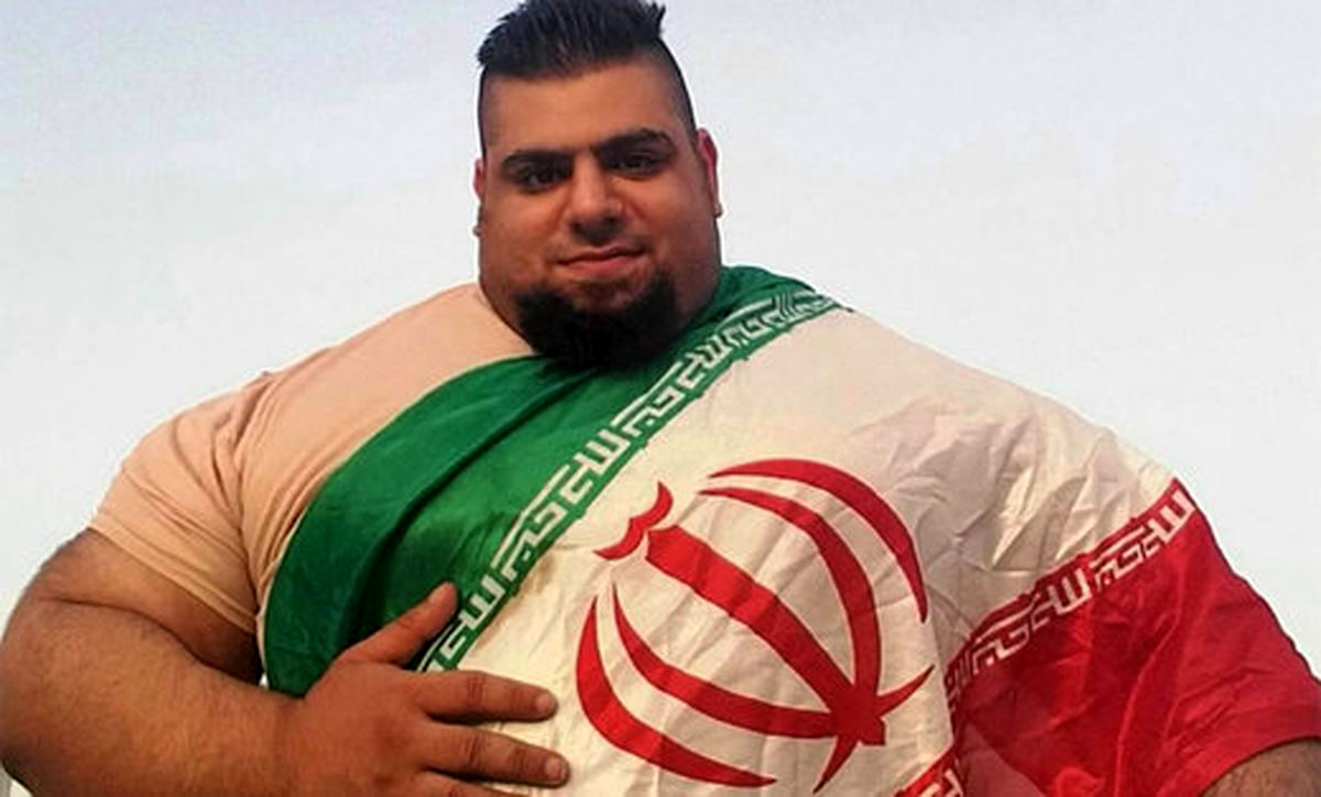 مبارزه هالک ایرانی با ترسناکترین مرد جهان / عکس