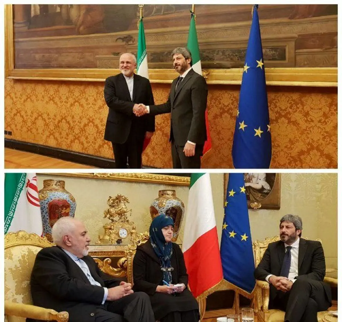 ظریف: زیر بار زور نمی‌رویم