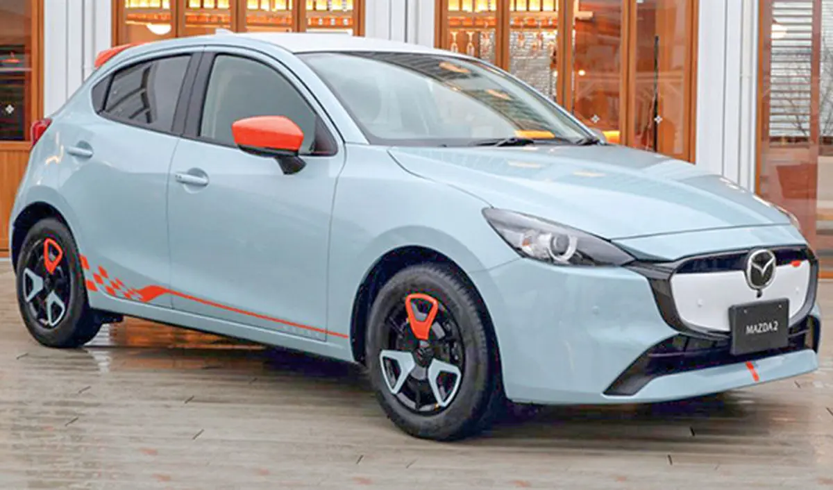 فیس لیفت مزدا‌2 با 198‌ترکیب رنگی