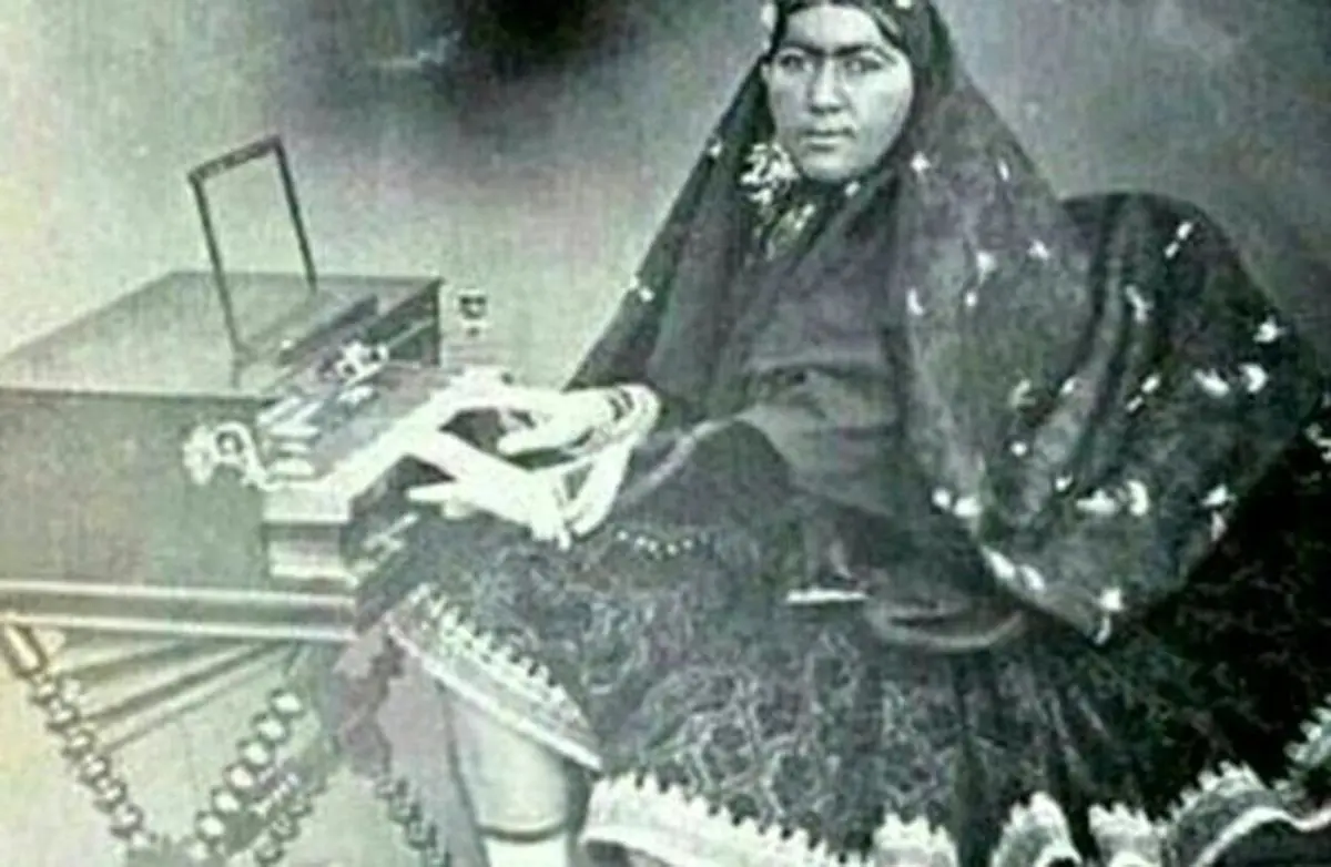 تصویری از اولین زن پیانیست ایران
