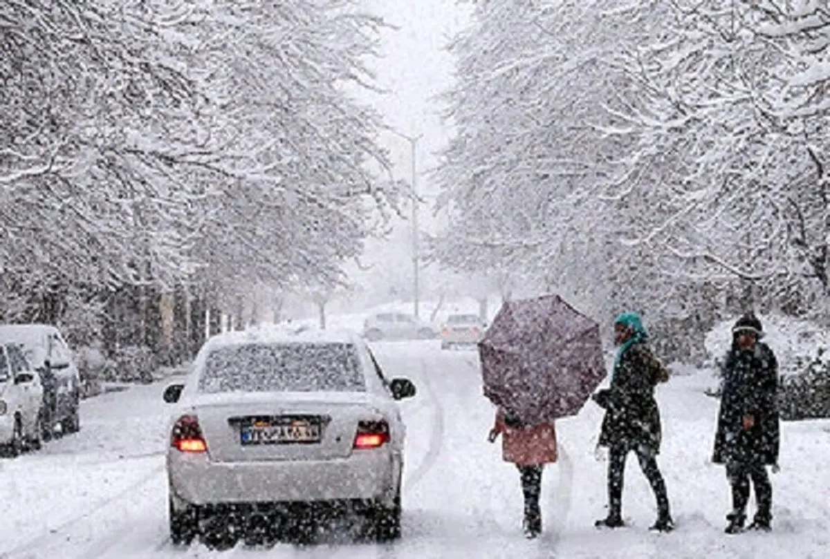 تهران از امشب در انتظار بارش 30 ساعته برف است!