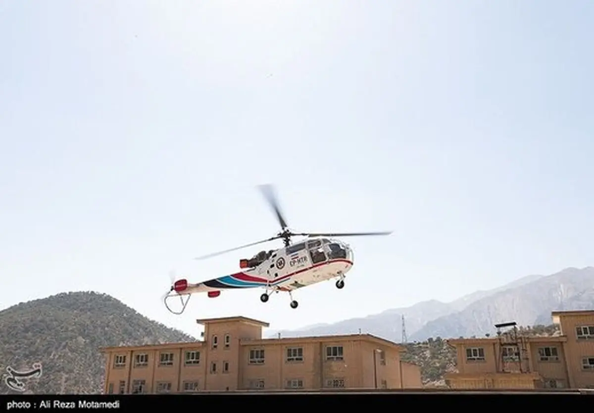 پرواز بالگردها در آسمان تهران در ۱۱ اسفند