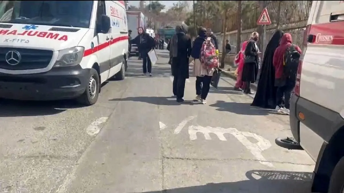 دو روایت از مسمومیت امروز دانش‌آموزان مدرسه تهرانسر
