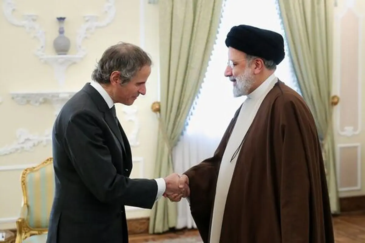 تماشا کنید | حواشی دیدار رئیسی با مدیر کل آژانس اتمی