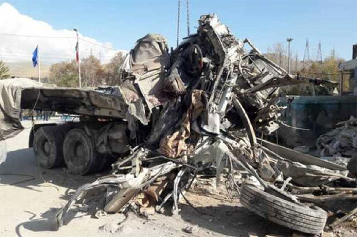 ببینید | حادثه وحشتناک ترمز بریدن تریلی در پردیس