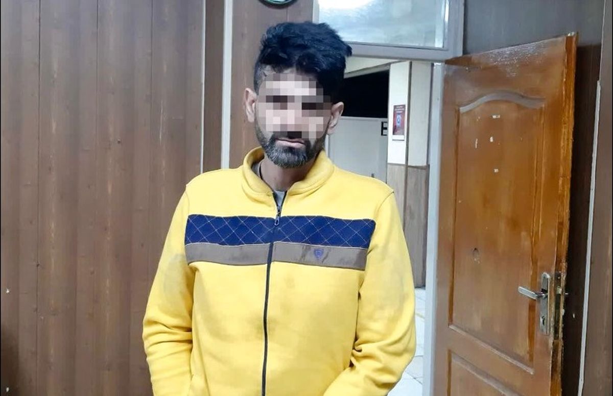 شبح ترسناک متجاوز پشت شمشادها