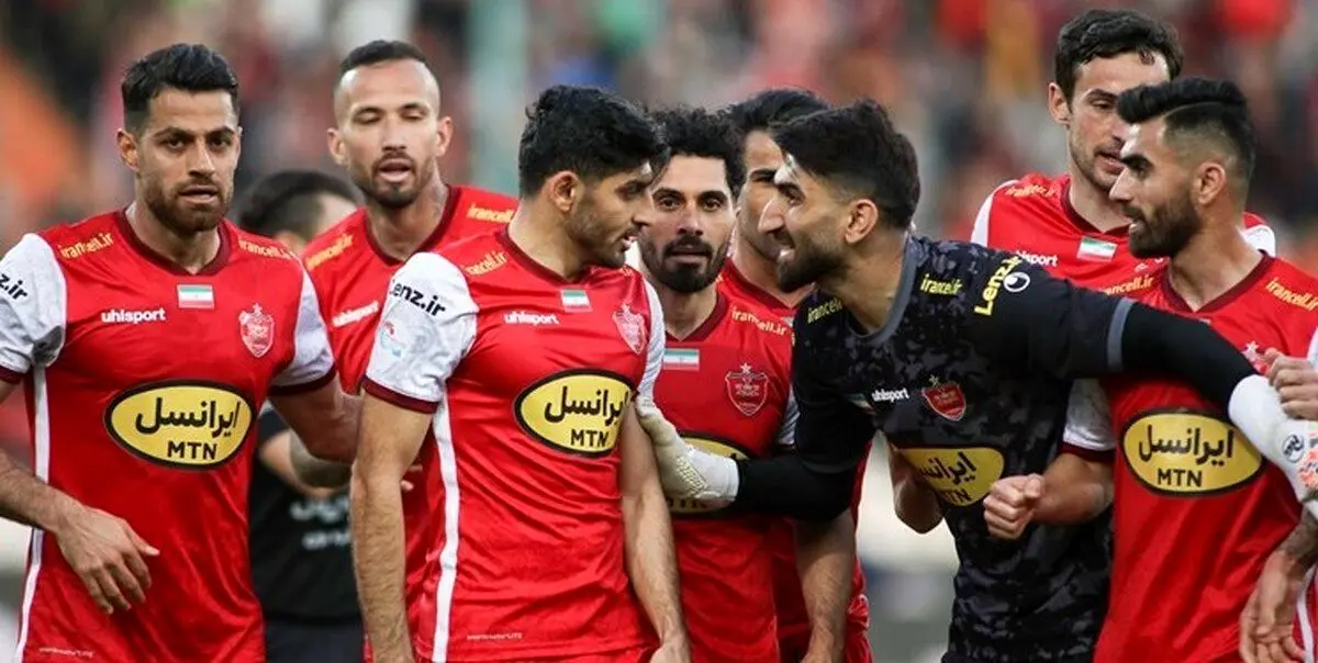 اقدام تبعیض‌آمیز باشگاه مس کرمان علیه پرسپولیسی‌ها + عکس