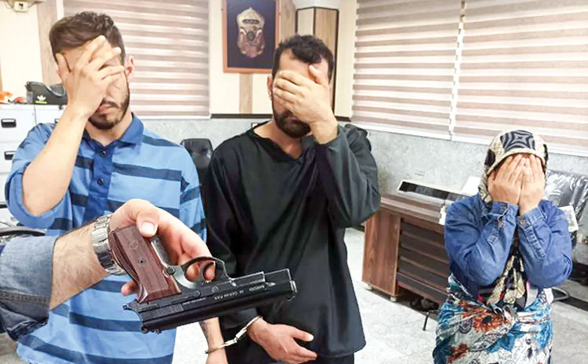 ‌حمله سارقان مسلح با لباس مبدل پلیس به خانه‌ای در شهر زیبا