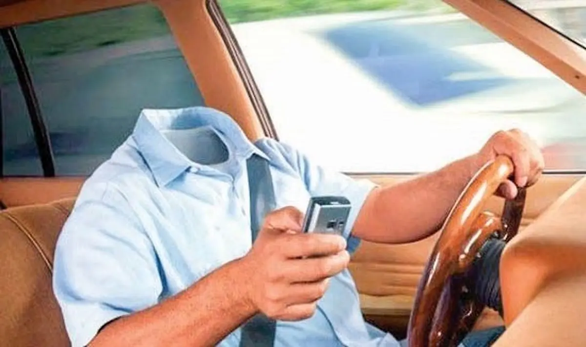 خسارت‌های یک چالش خطرناک: رانندگی با تلفن همراه