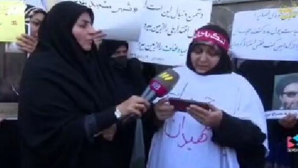 تصاویری از تجمع ضدلایحه حجاب کنار نهاد ریاست‌جمهوری