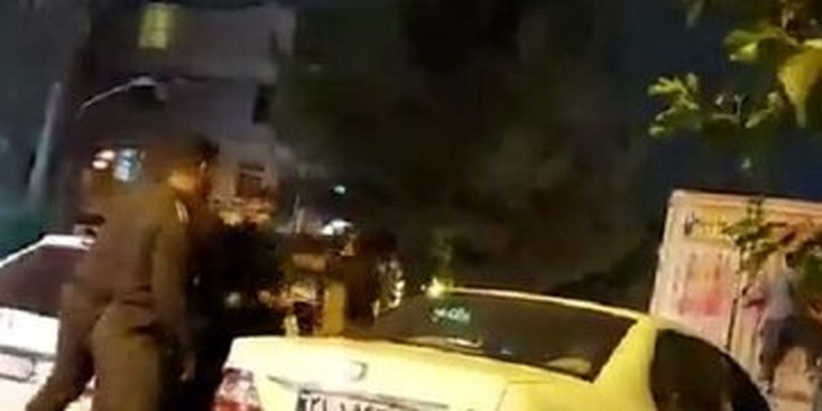 تشکیل پرونده قضایی برای سربازی که به راننده پراید سیلی زد